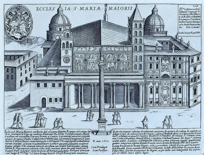 Framed Print : Ecclesia S. Mariae Maioris, The Church of Santa Maria Maggiore, historical Rome, Italy, digital reproduction of an original 17th century artwork, original date unknown Framed Print : Ecclesia S. Mariae Maioris, The Church of Santa Maria Maggiore, historical Rome, Italy, digital reproduction of an original 17th century artwork, original date unknown