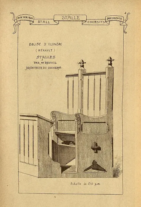 Framed Print : Ecclesiastical architectural decoration, Church stalls, History of architecture, decoration and design, art, French, Victorian, 19th Century Framed Print : Ecclesiastical architectural decoration, Church stalls, History of architecture, decoration and design, art, French, Victorian, 19th Century
