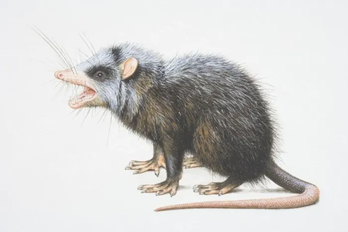 Framed Print : Echinosorex gymnurus, Greater Moonrat, side view Framed Print : Echinosorex gymnurus, Greater Moonrat, side view
