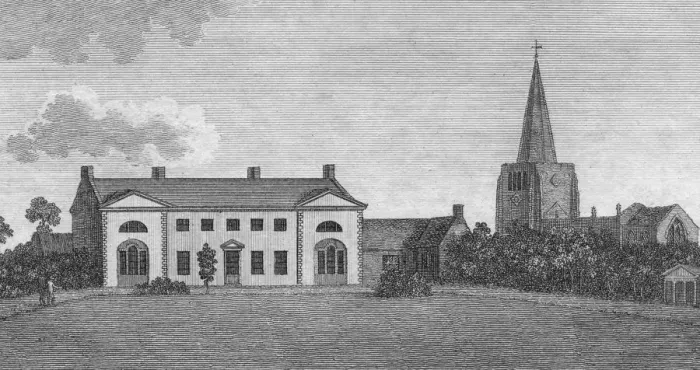 Framed Print : Eckington, Derbyshire, circa 1795. (Photo by Hulton Archive / Getty Images) Framed Print : Eckington, Derbyshire, circa 1795. (Photo by Hulton Archive / Getty Images)