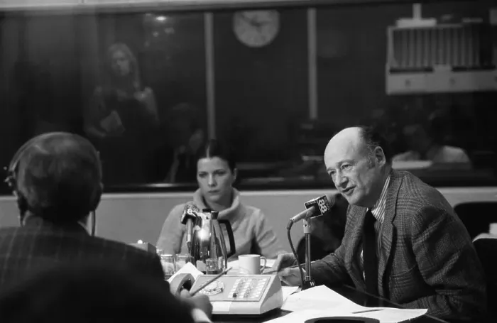 Framed Print : Ed Koch. On his 22nd day in office, Mayor Ed Koch cheerfully fields the Framed Print : Ed Koch. On his 22nd day in office, Mayor Ed Koch cheerfully fields the