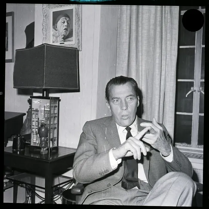 Framed Print : Ed Sullivan Discusses Jack Paar Framed Print : Ed Sullivan Discusses Jack Paar