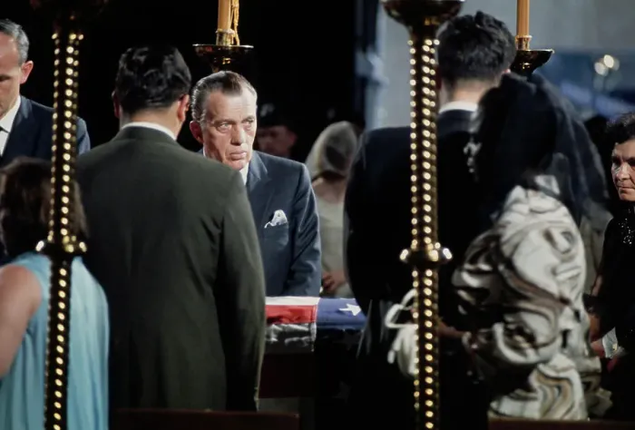 Framed Print : Ed Sullivan At Kennedy Wake