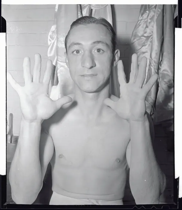 Framed Print : Eddie Arcaro Holding Up Hands Framed Print : Eddie Arcaro Holding Up Hands