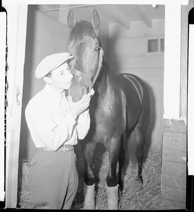 Framed Print : Eddie Arcaro Kissing His Derby Horse Dockstader Framed Print : Eddie Arcaro Kissing His Derby Horse Dockstader