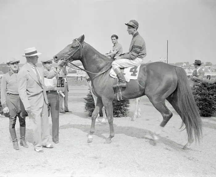 Framed Print : Eddie Arcaro and Whirlaway in Winners Circle Framed Print : Eddie Arcaro and Whirlaway in Winners Circle