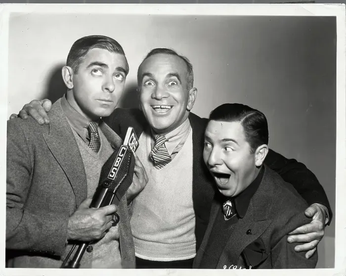 Framed Print : Eddie Cantor with Al Jolson and Joe Penner Framed Print : Eddie Cantor with Al Jolson and Joe Penner