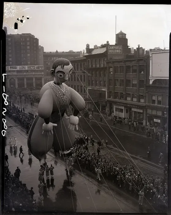 Framed Print : Eddie Cantor Balloon in Macy's Parade Framed Print : Eddie Cantor Balloon in Macy's Parade