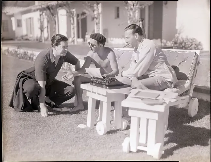 Framed Print : Eddie Cantor with Milton Berle and Sidney Fields Framed Print : Eddie Cantor with Milton Berle and Sidney Fields