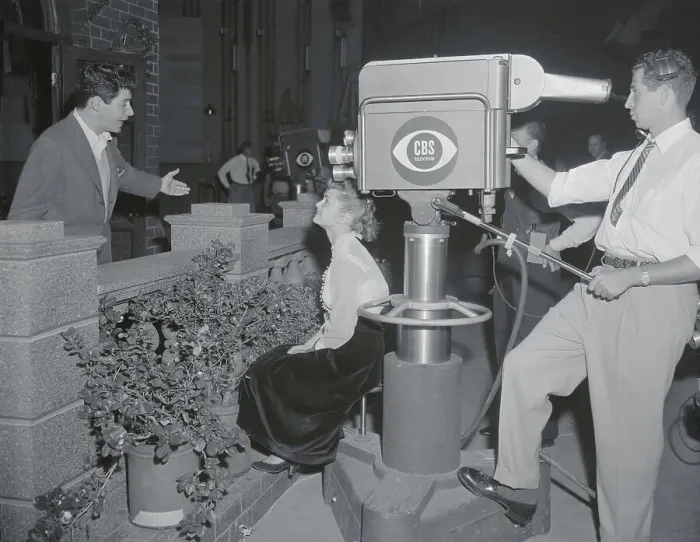 : Eddie Fisher and Debbie Reynolds Rehearsing
