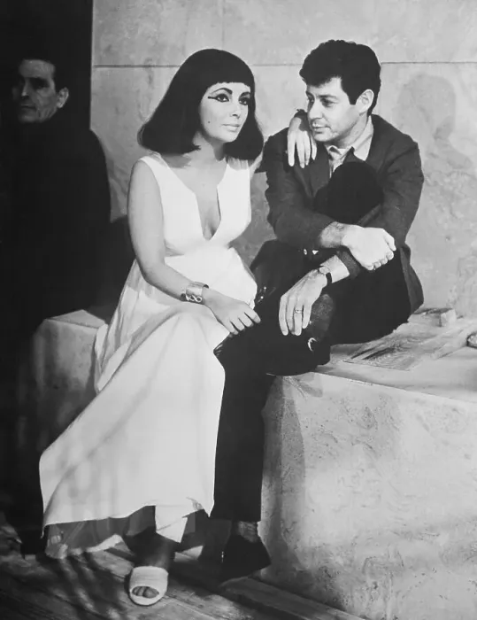 Framed Print : Eddie Fisher and Elizabeth Taylor Conversing Framed Print : Eddie Fisher and Elizabeth Taylor Conversing