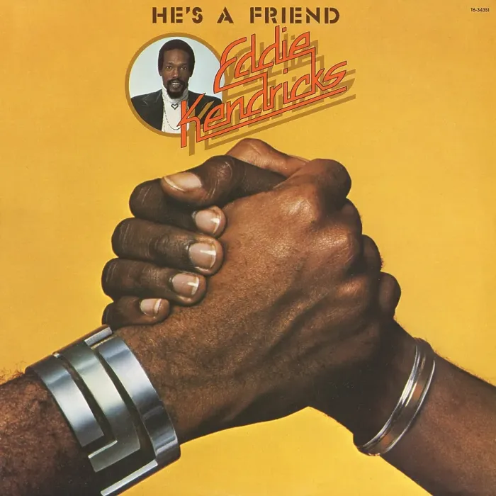 Framed Print : Eddie Kendricks He's A Friend Album Cover Framed Print : Eddie Kendricks He's A Friend Album Cover