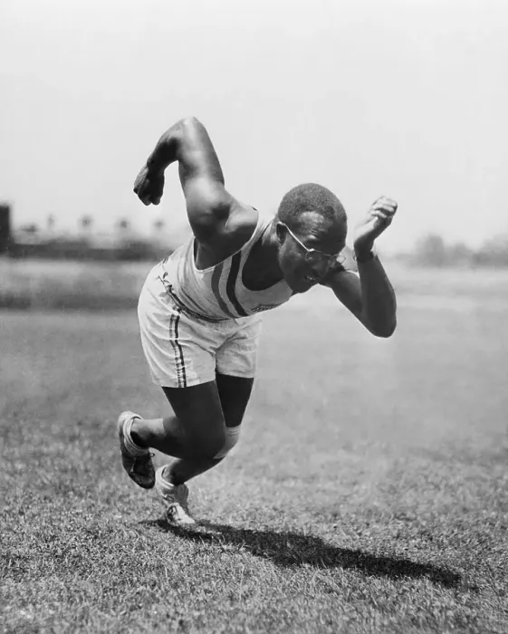 Framed Print : Eddie Tolan Running Framed Print : Eddie Tolan Running