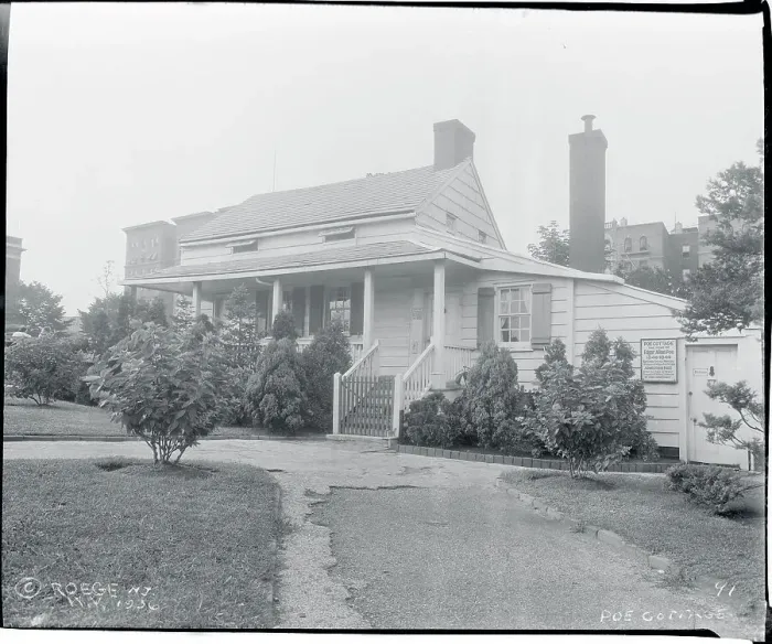 Framed Print : Edgar Allen Poe's Cottage Framed Print : Edgar Allen Poe's Cottage