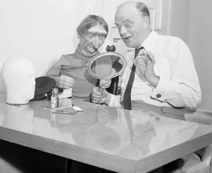Framed Print : Edgar Bergen and Puppet Framed Print : Edgar Bergen and Puppet