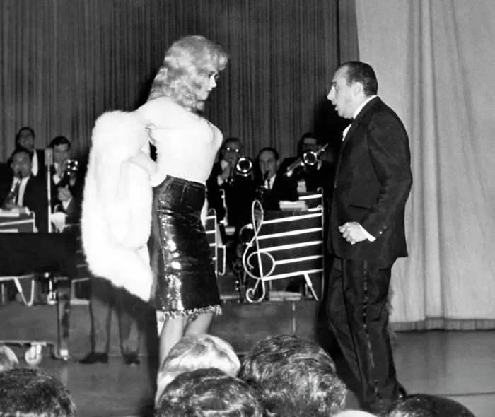 Framed Print : Edie Adams As Jayne Mansfield Framed Print : Edie Adams As Jayne Mansfield