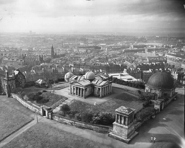 Edinburgh. September 1952: Edinburgh looking north west