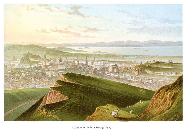 Edinburgh from Arthurs Seat