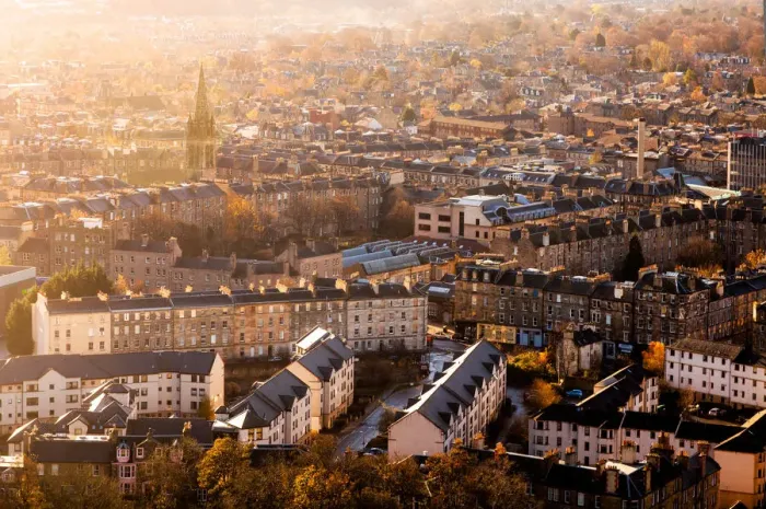 Framed Print : Edinburgh - Golden Morning Framed Print : Edinburgh - Golden Morning