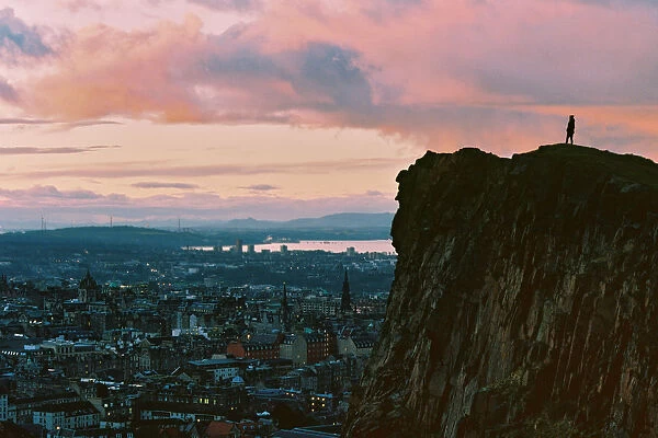 Edinburgh - From Salisbury Crags - Film