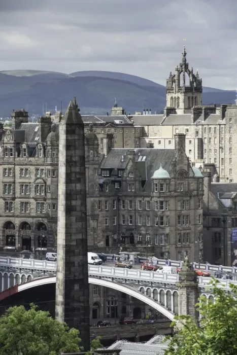 Framed Print : Edinburgh skyline