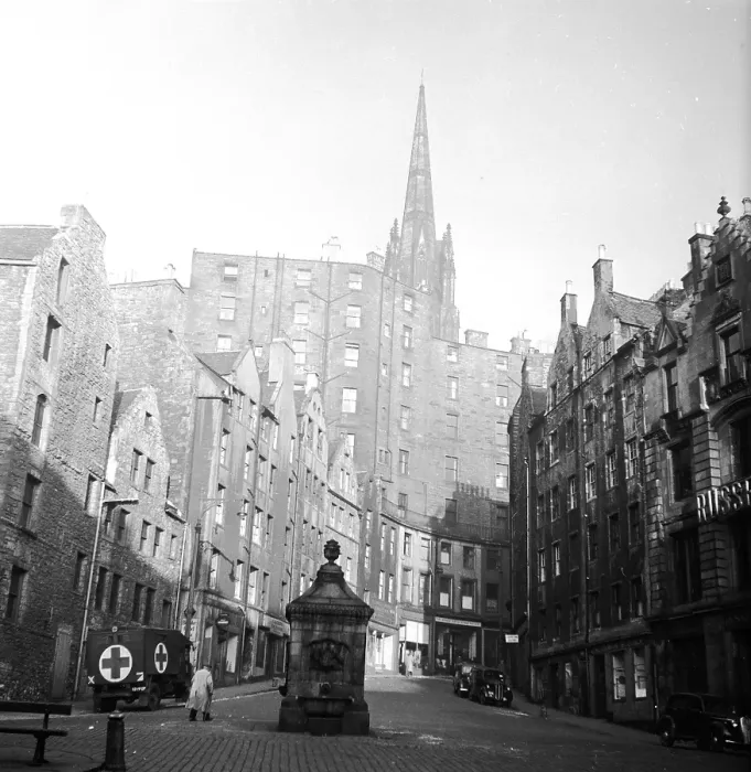 Framed Print : Edinburgh Street Framed Print : Edinburgh Street