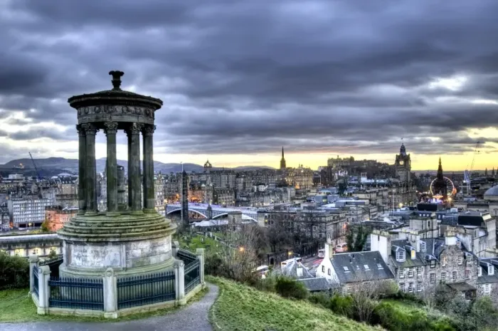 Framed Print : Edinburgh at Sunset Framed Print : Edinburgh at Sunset