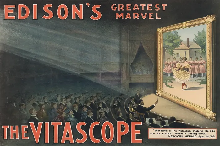 Framed Print : Edison's greatest marvel--The Vitascope Framed Print : Edison's greatest marvel--The Vitascope