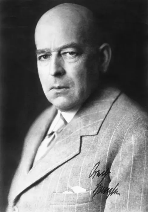 Framed Print : Educator Oswald Spengler in Serious Pose Framed Print : Educator Oswald Spengler in Serious Pose