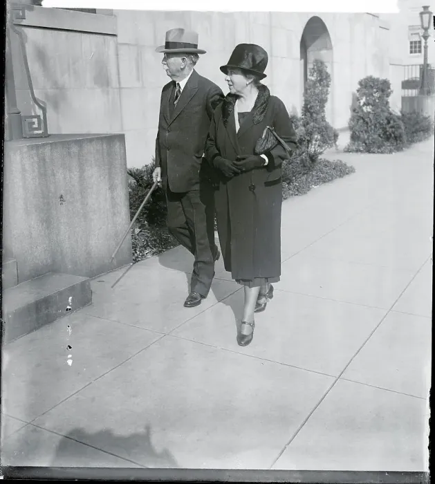 Framed Print : Edward Doheny Strolling with His Wife Framed Print : Edward Doheny Strolling with His Wife
