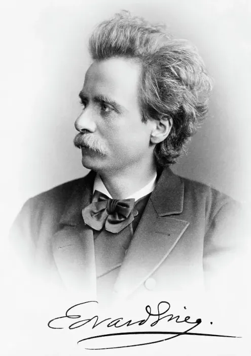 Framed Print : Edward Grieg In Head And Shoulders Shot Framed Print : Edward Grieg In Head And Shoulders Shot