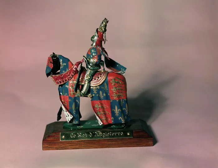 Framed Print : Edward III Figurine Framed Print : Edward III Figurine