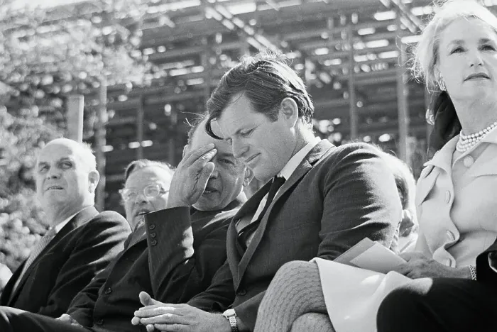 Framed Print : Edward Kennedy Conversing with Abe Fortas Framed Print : Edward Kennedy Conversing with Abe Fortas