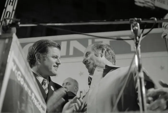 Framed Print : Edward Kennedy and George McGovern Framed Print : Edward Kennedy and George McGovern