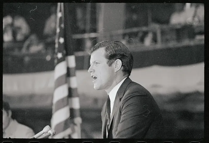 Framed Print : Edward Kennedy Giving an Acceptance Speech Framed Print : Edward Kennedy Giving an Acceptance Speech