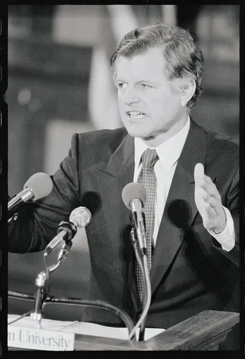 Framed Print : Edward Kennedy Giving a Speech Framed Print : Edward Kennedy Giving a Speech