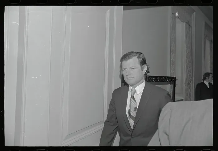 Framed Print : Edward Kennedy Looking Shocked Framed Print : Edward Kennedy Looking Shocked