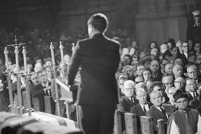 Framed Print : Edward Kennedy Speaking at Tribute to Robert F. Kennedy Framed Print : Edward Kennedy Speaking at Tribute to Robert F. Kennedy