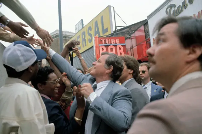Framed Print : Edward M. Kennedy Greeting People Framed Print : Edward M. Kennedy Greeting People