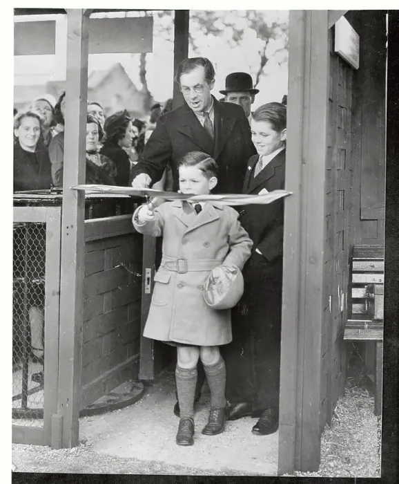 Framed Print : Edward and Robert Kennedy at Zoo Framed Print : Edward and Robert Kennedy at Zoo