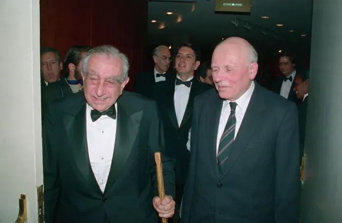 Framed Print : Edward Teller and Andrei Sakharov Framed Print : Edward Teller and Andrei Sakharov