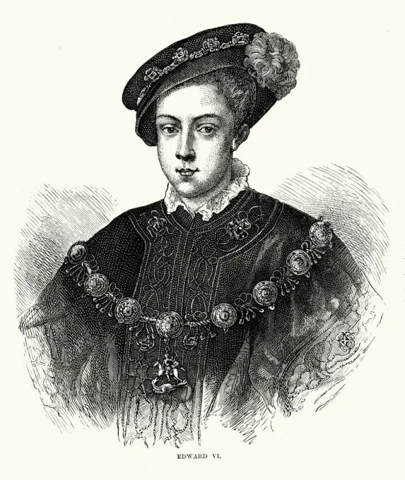 Framed Print : Edward VI of England
