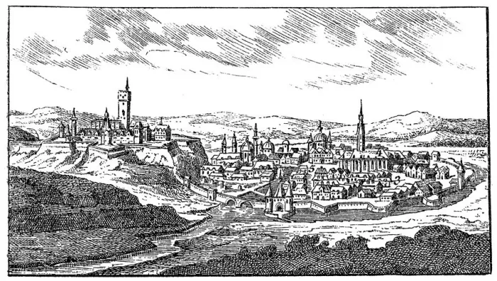 Framed Print : Eger city. Antique illustration of a Eger, second largest city in Northern Hungary Framed Print : Eger city. Antique illustration of a Eger, second largest city in Northern Hungary