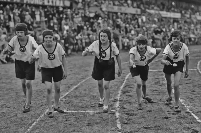 Framed Print : Egg And Spoon Race Framed Print : Egg And Spoon Race