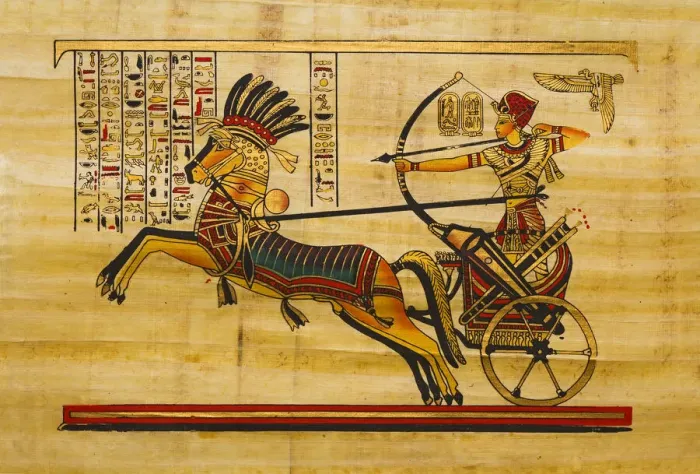 Framed Print : Egyptian ancient papyrus Framed Print : Egyptian ancient papyrus