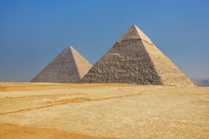 Framed Print : Egyptian Pyramids of Giza Framed Print : Egyptian Pyramids of Giza
