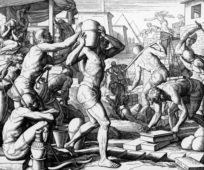 Framed Print : Egyptian Slaves Framed Print : Egyptian Slaves