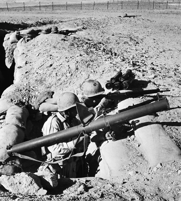Framed Print : Egyptian Soldiers Working With Weapons Framed Print : Egyptian Soldiers Working With Weapons