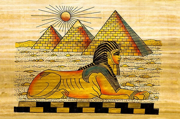 Egyptian Souvenir Papyrus