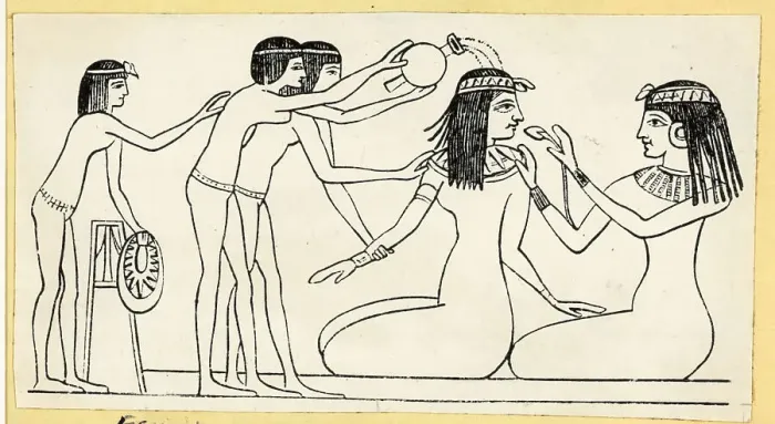 Framed Print : Egyptian Woman'S Toillette Framed Print : Egyptian Woman'S Toillette